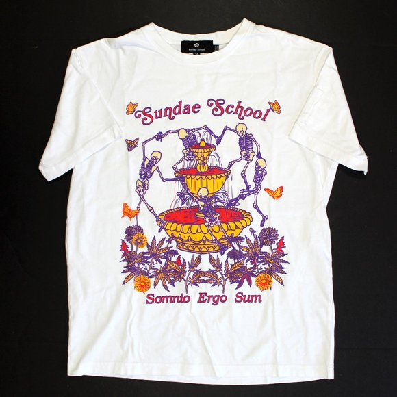 Sundae School Other - Sundae School Butterfly Skeleton SS Crew Tee